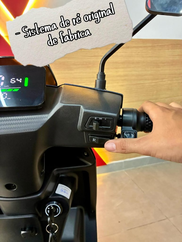 Sistema de ré de fábrica da scooter elétrica Maxus 1000W