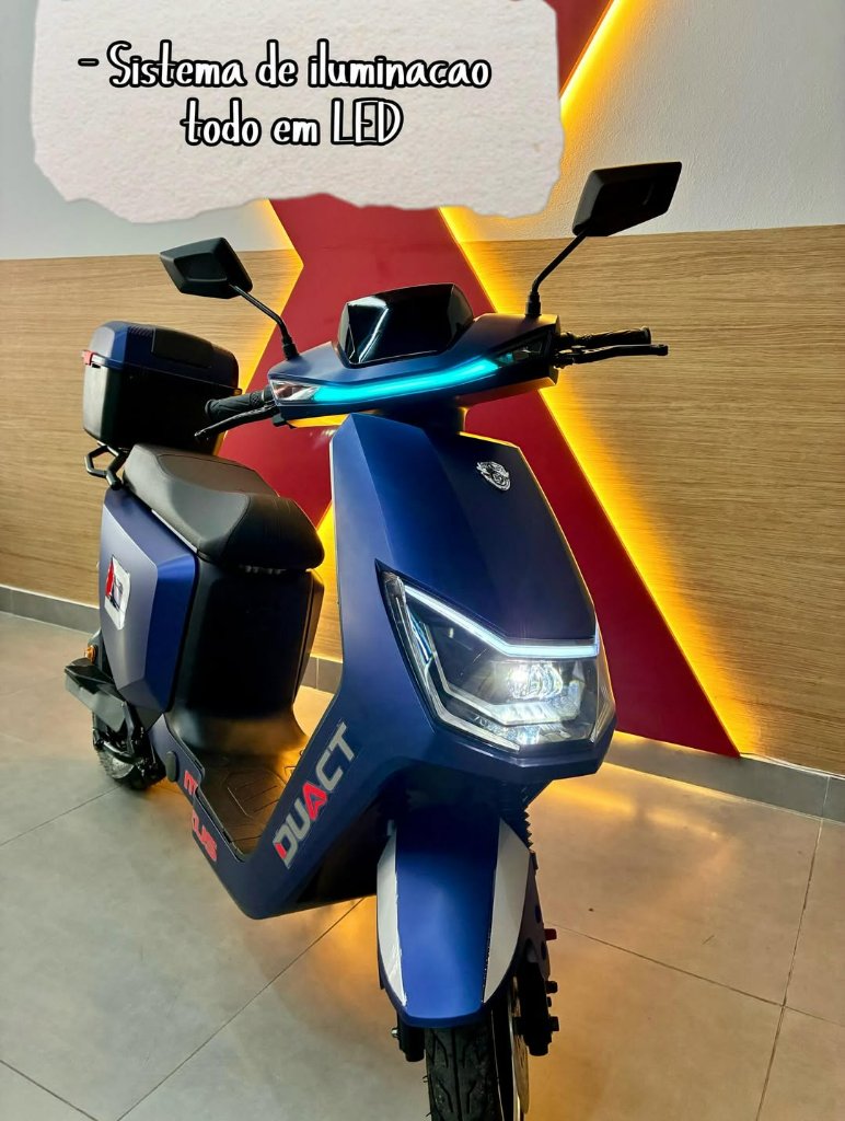 Iluminação em LED da scooter elétrica Maxus 1000W