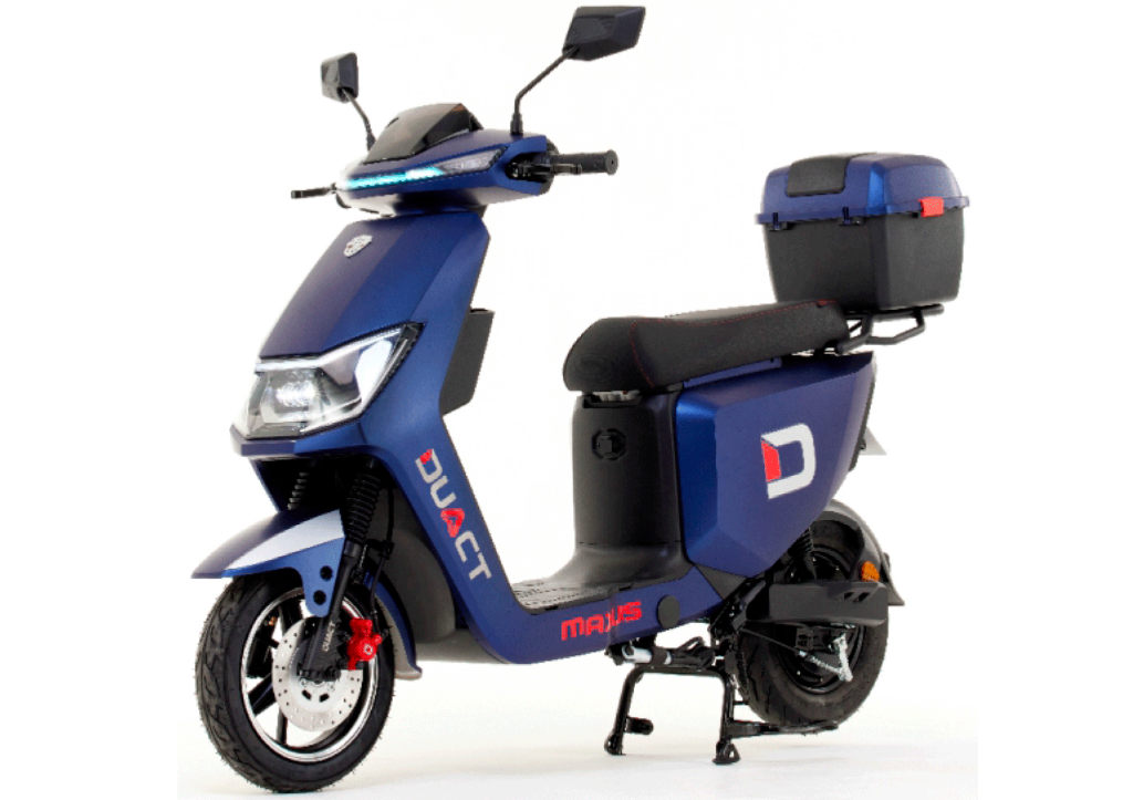 Scooter elétrica Maxus 1000W na cor azul